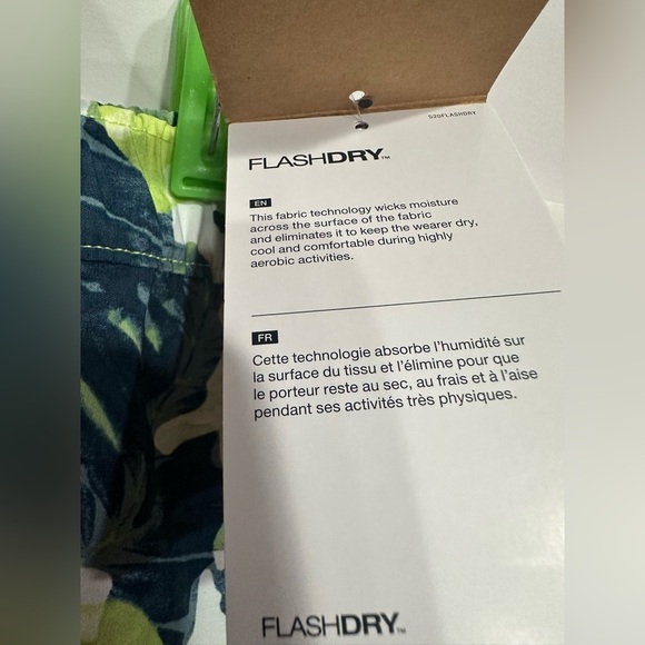 North Face Men's Swim Trunks Mens XL Green Blue Camo Swimwear Bottoms NEW - Picture 6 of 10